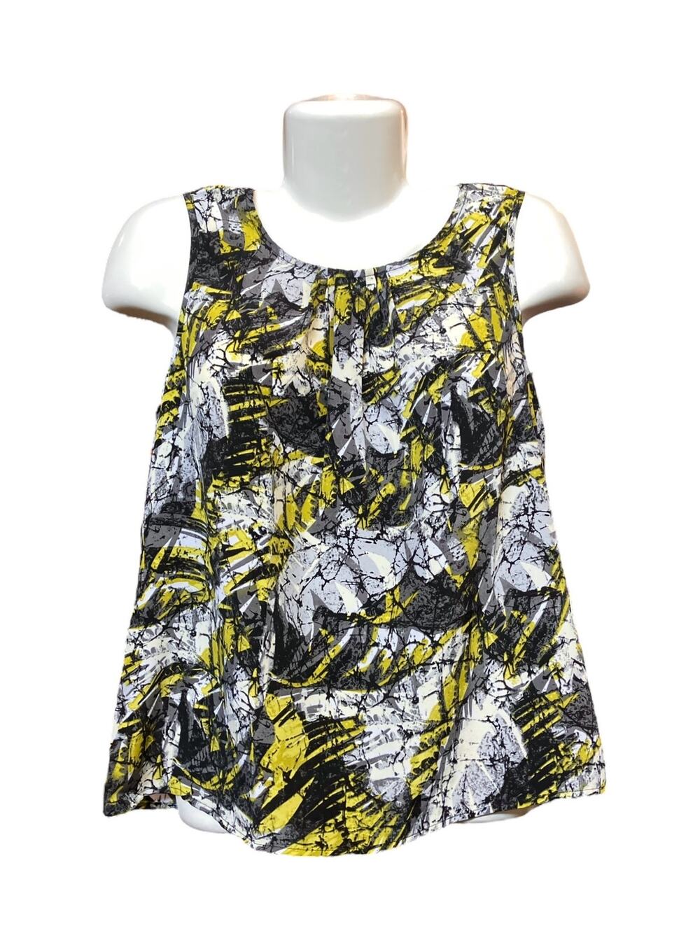 Christopher & Banks Women's Multicolor Sleeveless Casual Career Blouse | Size S